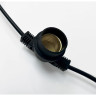 Уличная гирлянда JAZZWAY (1763) Белт-лайт PBL-S20/ L06+1.5 Black E27 (универсальное крепление) IP65 5040540A